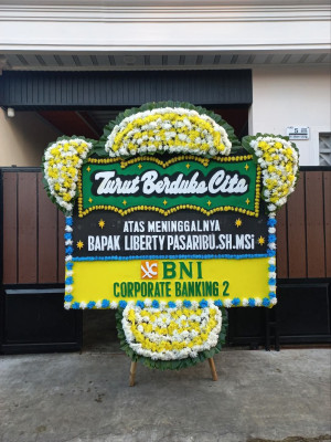 Papan Bunga Duka di Kaureh