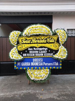 Papan Bunga Duka di Kaureh