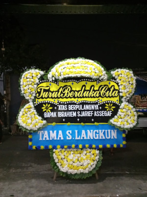 Papan Bunga Duka di Kaureh