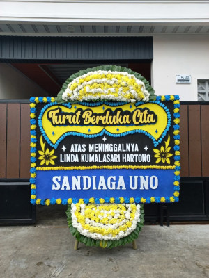 Papan Bunga Duka di Kaureh